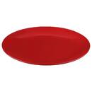 Set of 6 dinner plates "Colorama" D.26.4 cm, Red Red
