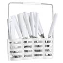 24-piece cutlery set "Geo" White White