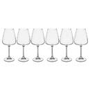 Set of 6 water glasses "Selenga" 450 ml, Transparent Transparent