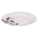 "Lila" Dinner Set 18 pieces, Black & White Black / White
