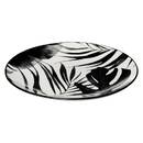 "Palme" Dinnerware Set 18 pieces, white Black