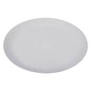 Set of 6 dinner plates "Jeanne" D.27.3 cm White