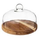 Display dome "Mina" D.28 cm, Brown Brown