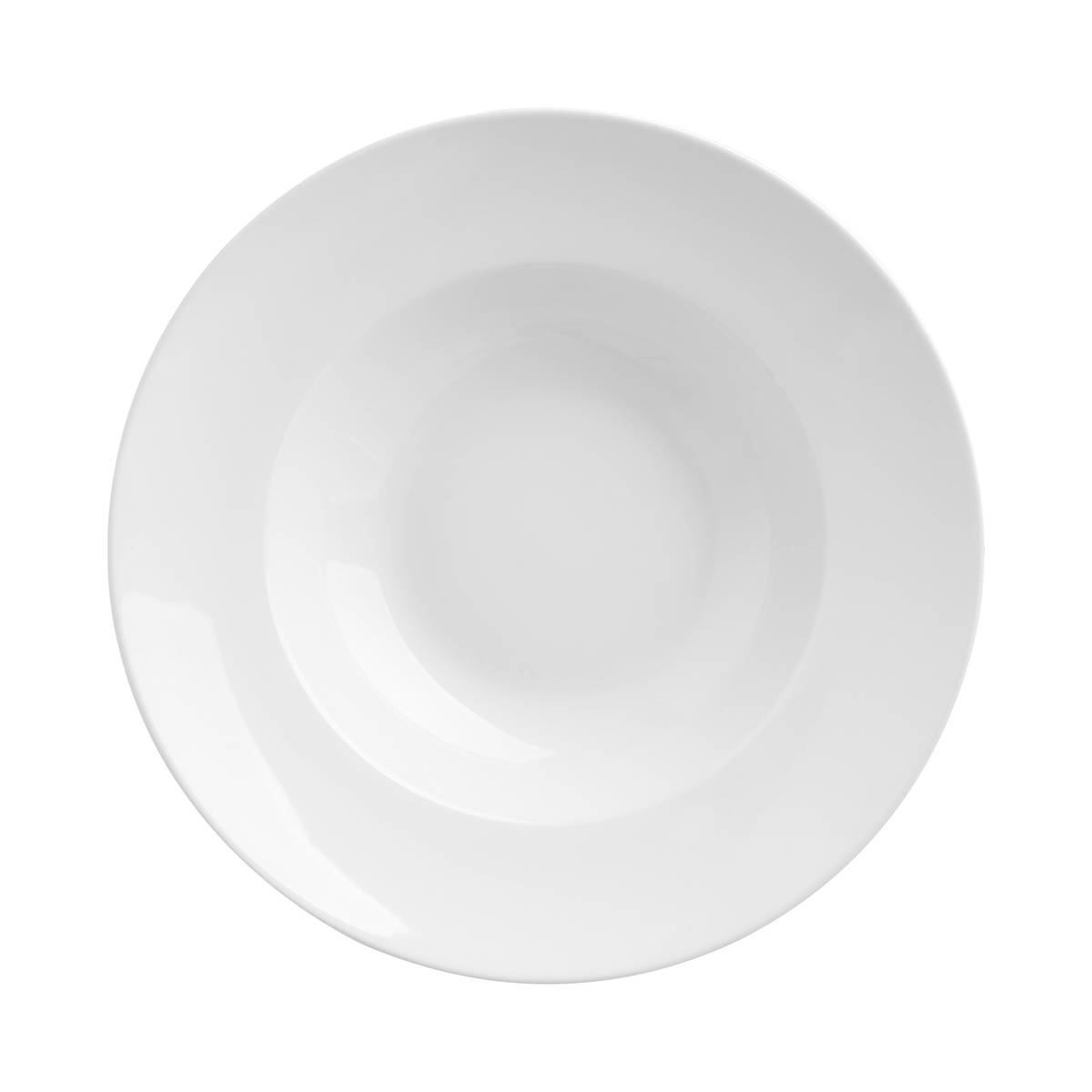 Pasta plate "Round" D.26.8 cm, White White