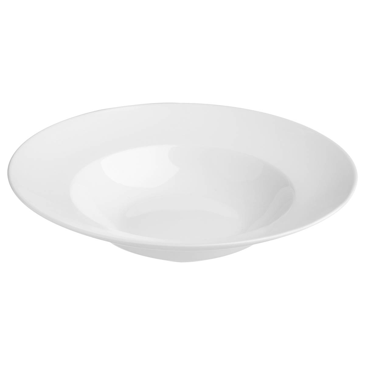 Pasta plate "Round" D.26.8 cm, White White