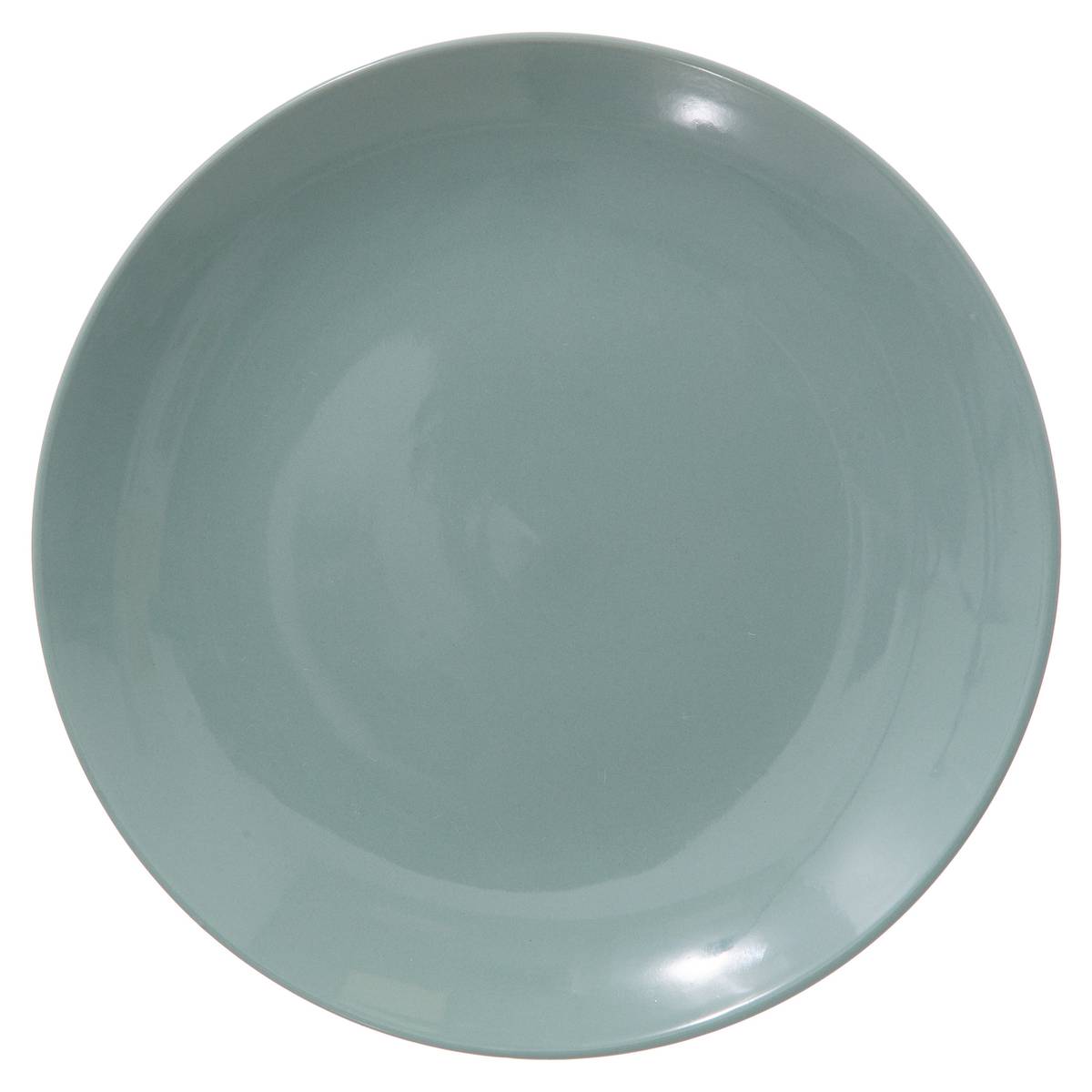 Set of 6 "Colorama" dinner plates D.26.4 cm, Cedar Green Cedar green