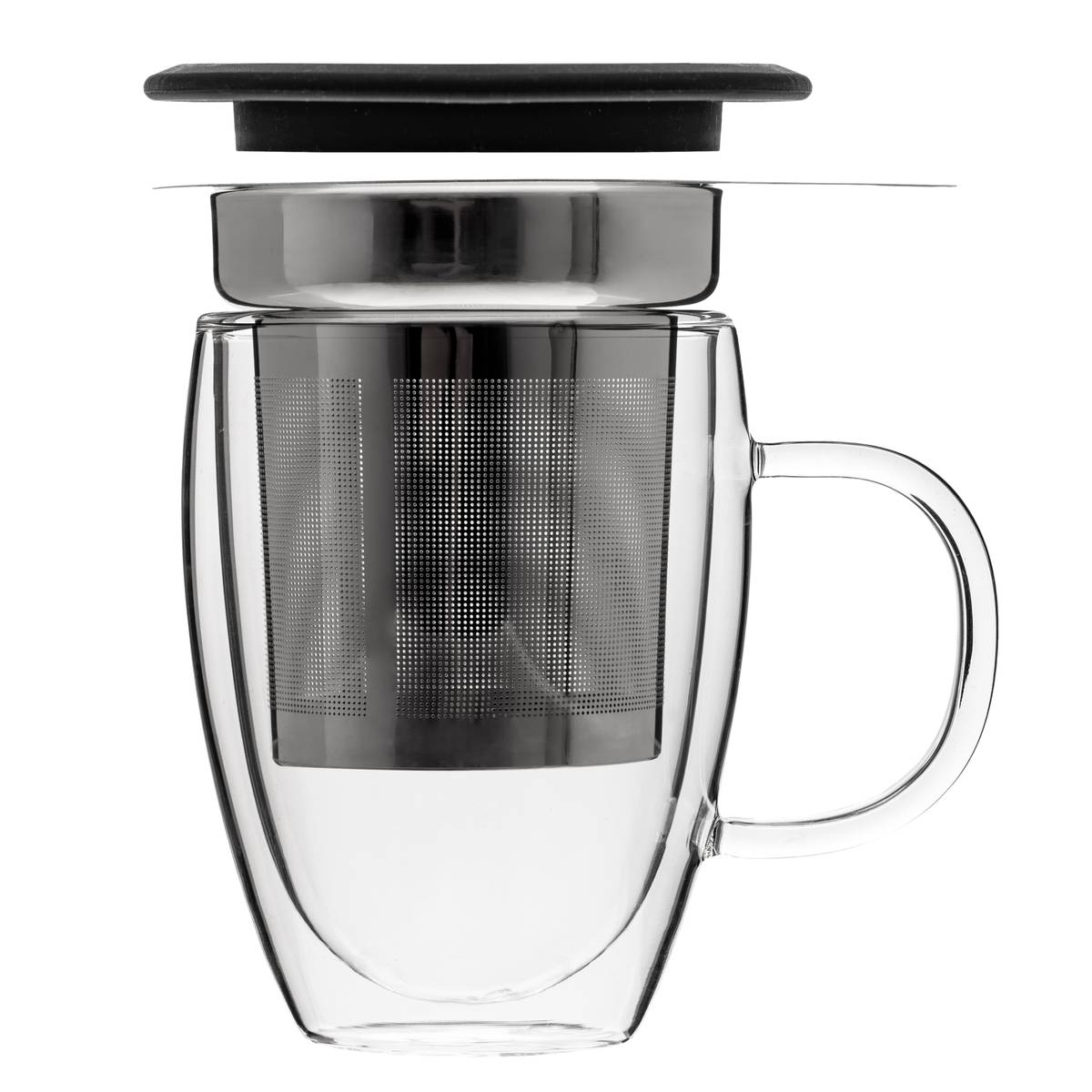 Tea mug "Clea" 300 ml, Transparent Transparent