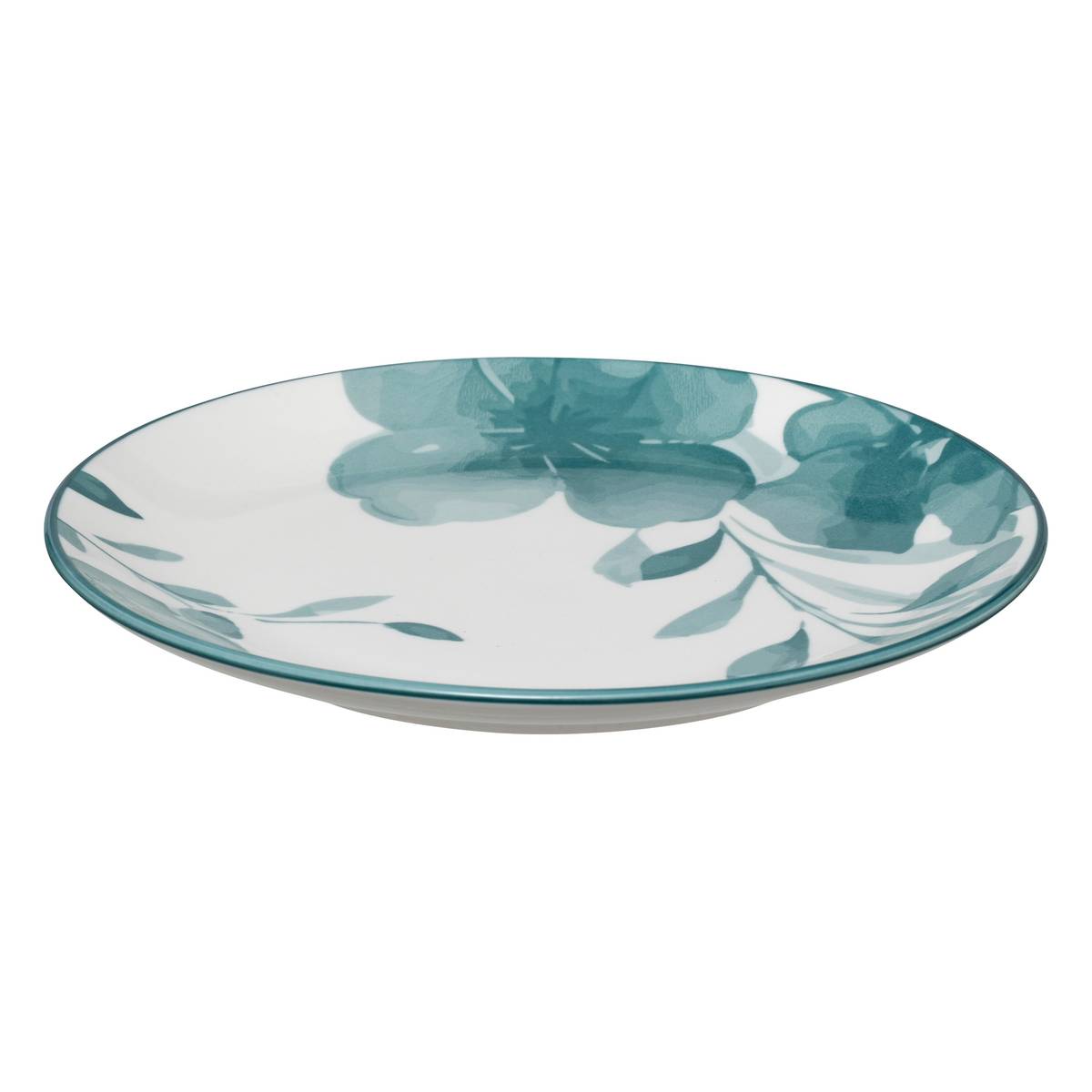 Set of 6 dessert plates "Lily" D.19 cm, White White