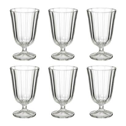 Set of 6 "julia" wine glasses 250 ml, transparent