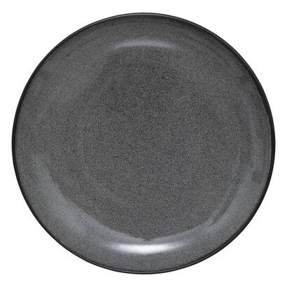 "diane" dinner plate d.27 cm, dark grey