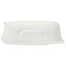 Cup with saucer "Wave" 100 ml, White White