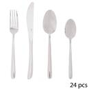 24-piece cutlery set "Orba" Silver Silver