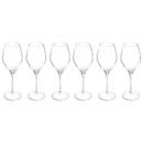 Set of 6 wine glasses  "Silvia" 340 ml, Transparent Transparent