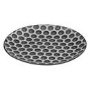 Set of 6 "Bohemia" dessert plates D.18.9 cm, Black & White Black 3