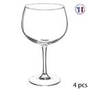 Set of 4 gin glasses "Gin" 700 ml, Transparent Transparent