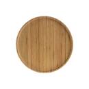 Presentation plate "Rio" D.19.5 cm, Bronze Golden brown