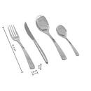24-piece cutlery set "Denali" Silver Silver