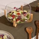 Salad bowl  "Arha" D.28 cm, Transparent Transparent