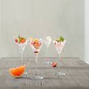 Set of 4 "Cocktail" cocktail glasses 300 ml, Transparent Transparent