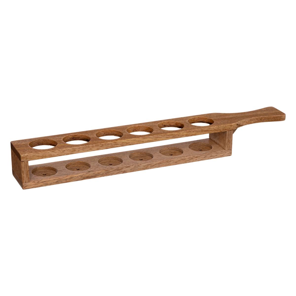 6-shot glass rack "Victor" 24 ml, Brown Brown