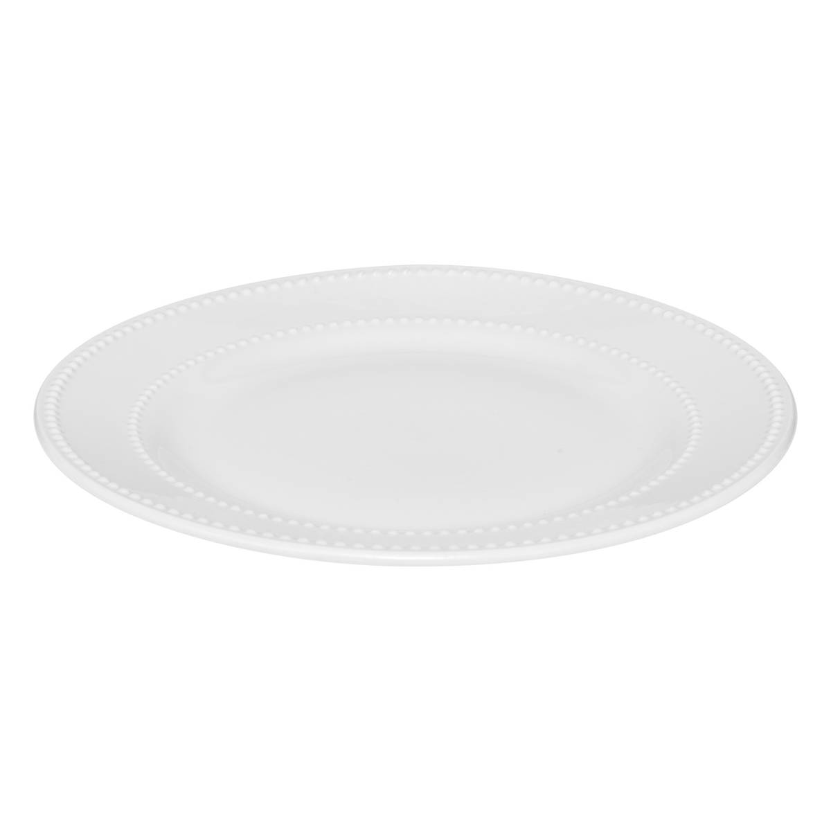 Dinner service "Perle" 18 pieces, white White