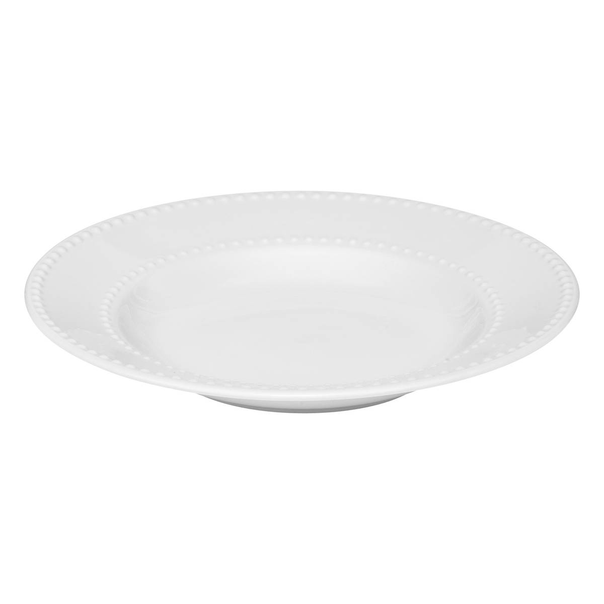 Dinner service "Perle" 18 pieces, white White