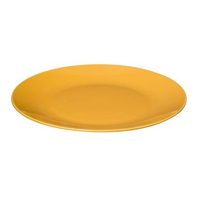 Set of 6 dinner plates "colorama" d.26.4 cm, yellow