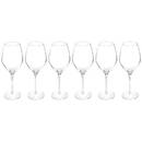 Set of 6 water glasses "Silvia" 470 ml, Transparent Transparent