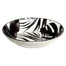 Set of 6 soup plates "Palme" D.20.2 cm, Black Black