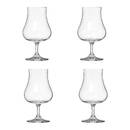 Set of 4 "Liqueur" liqueur glasses 220 ml, Transparent Transparent