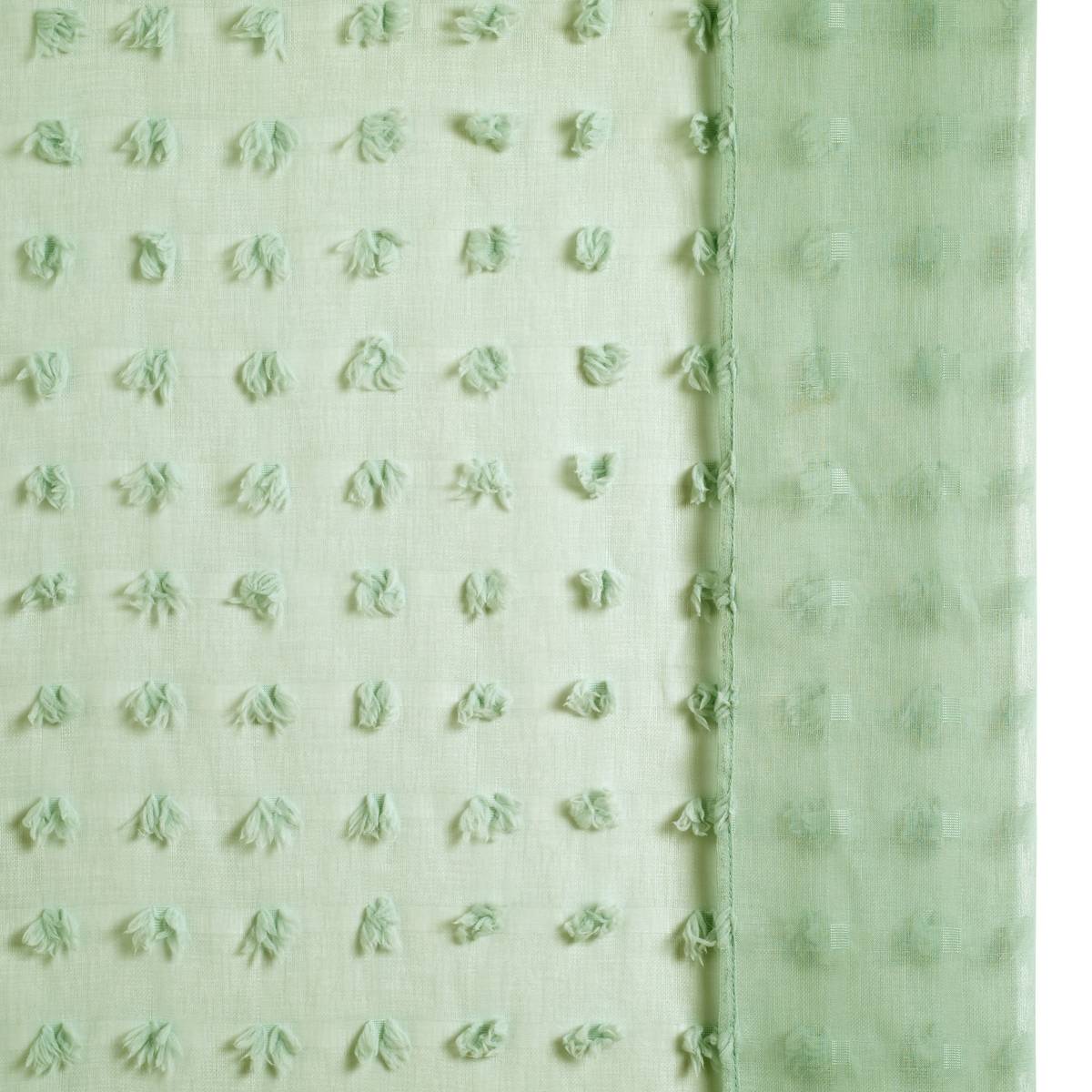 "Lily" Sheer Curtain Celadon Green, 240x140 cm Celadon green