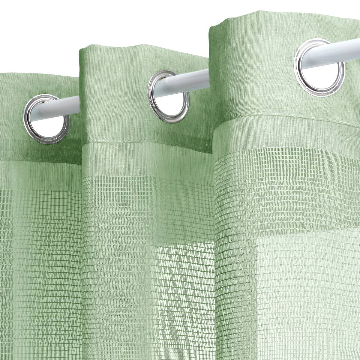 "Sab" Sheer Curtain Celadon Green, 240x140 cm Celadon green