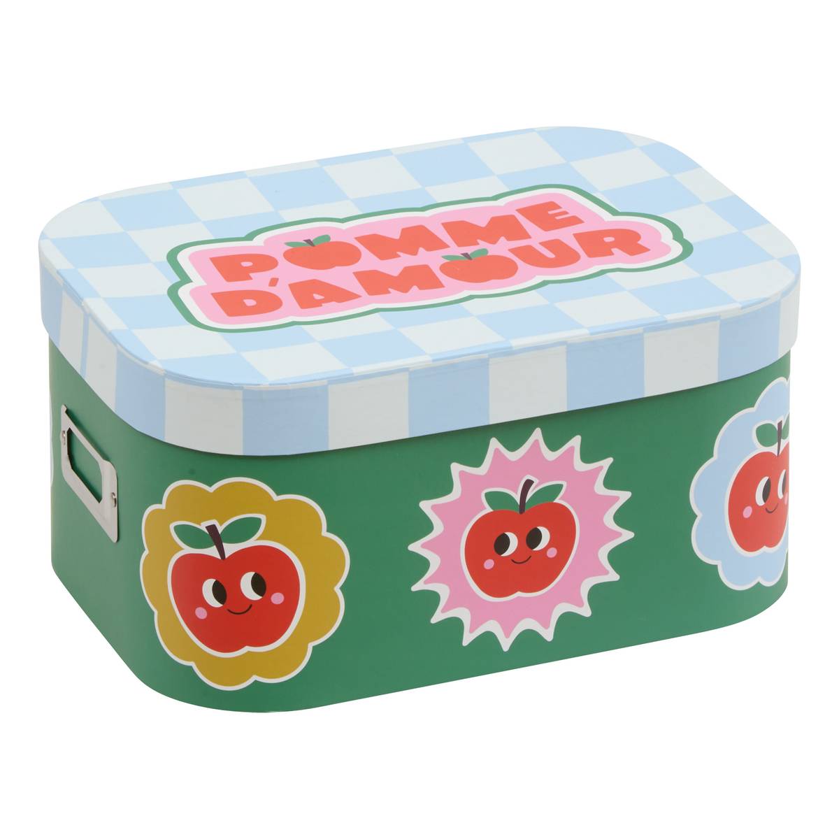 Set of 3 storage boxes "Candied Apple" 'Atmosphera x Cha Cha Pop' Multicolor 2