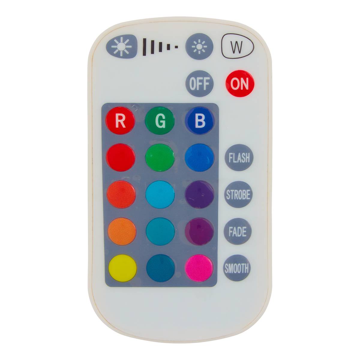 Bulb "Nody" Multi-color / variable, E27 Multicolored