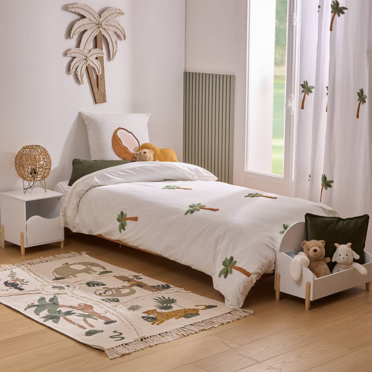 Children's bedding set "Tufy" White, 200x140 cm White