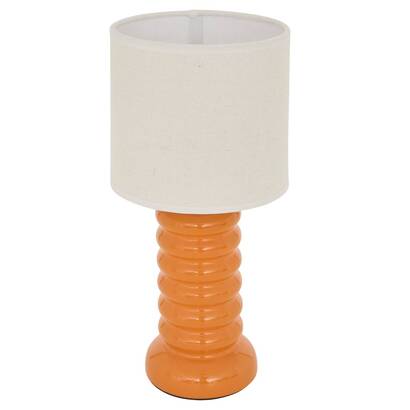 Lamp "vinas" orange, h.33.5 cm