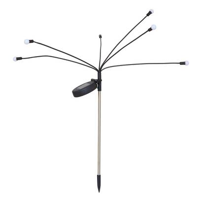 Outdoor light "tea" h.70 cm, black & white