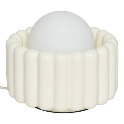 Wall light "lotta" cream, d.23 cm