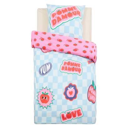 Reversible duvet cover set "candy apple" 200x140 cm 'atmosphera x cha cha pop'