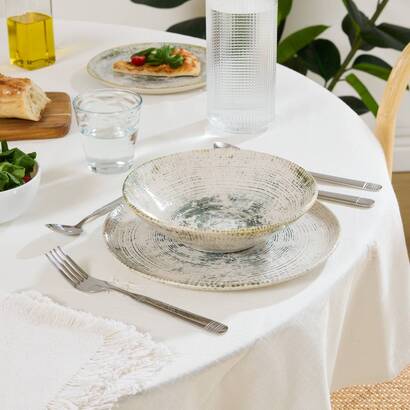 Soup plate "ariane" stoneware (ceramic), d.21 cm