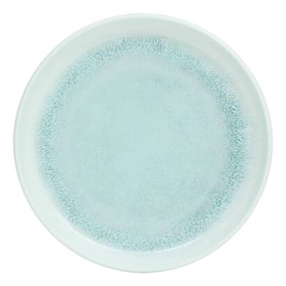 Flat plate "lea" d.24 cm, blue