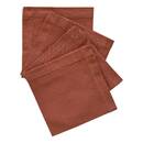 Set of 4 "Jane" napkins Terracotta, 170 g/m2, 40x40 cm Terracotta