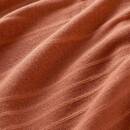 Bed Throw "Anjali" Terracotta, 220x160 cm Terracotta
