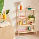 4-Tier Shelf "Gota" Beige, 75x30 cm Beige