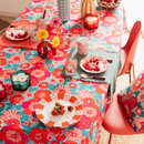 Set of 6 dessert plates "Bloomorama" 'Atmosphera x Cha Cha Pop' Multicolored