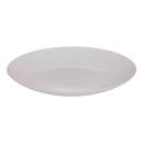 Flat plate "Louise" glass, D.25.4 cm White