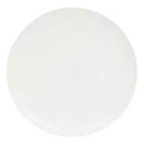 Set of 6 "Pizza" plates glass, D.31.5 cm White