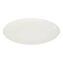 Set of 6 "Pizza" plates glass, D.31.5 cm White