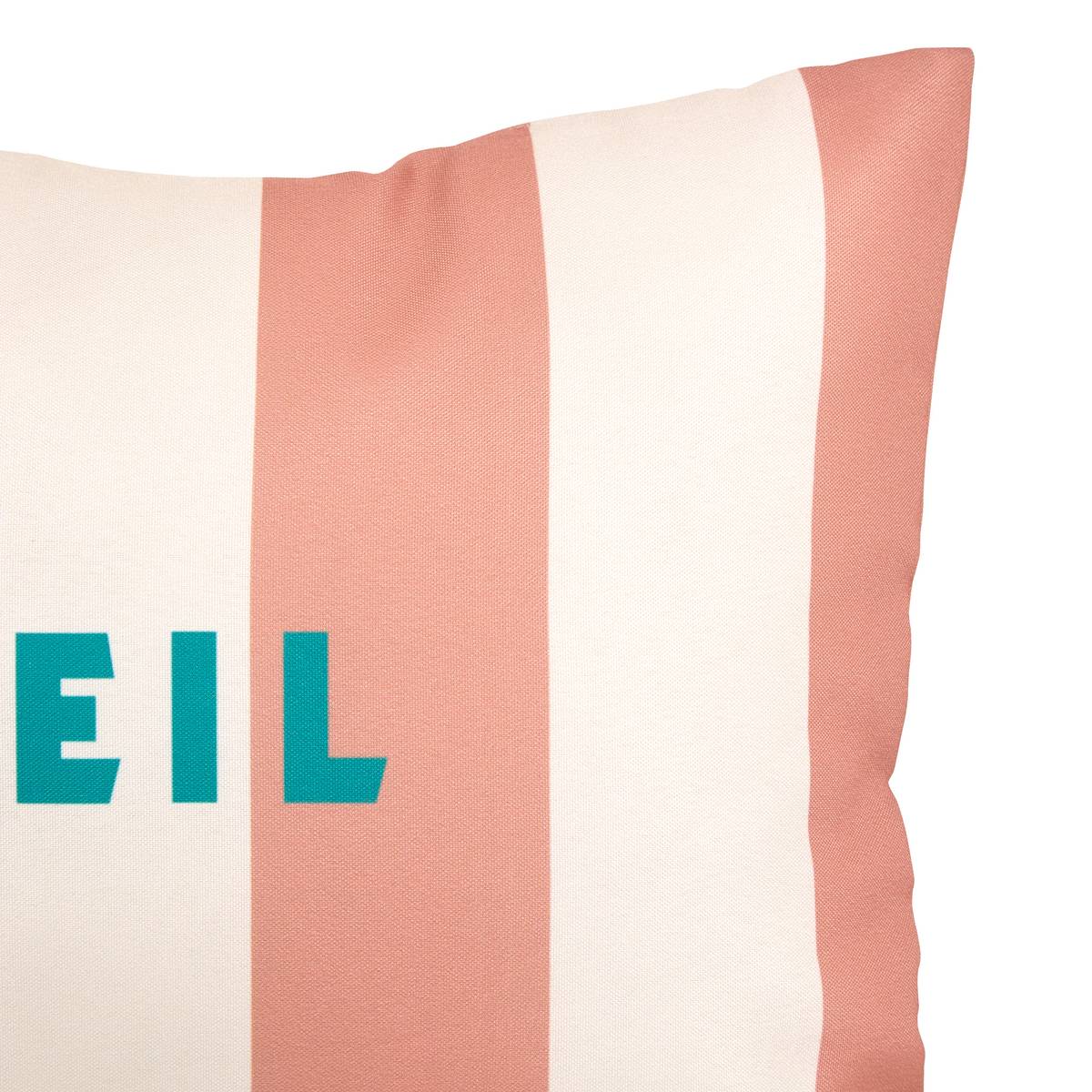 Rectangular Outdoor Cushion "Poolside" 50 x 30 cm, Polyester, Terracotta Terracotta