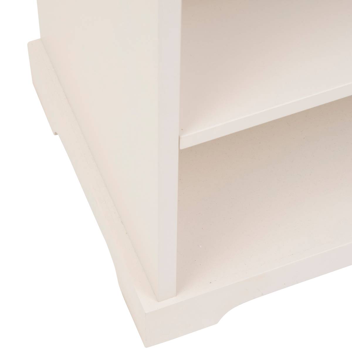 Bedside Table "Mohea" Ivory, 45x30 cm Ivory